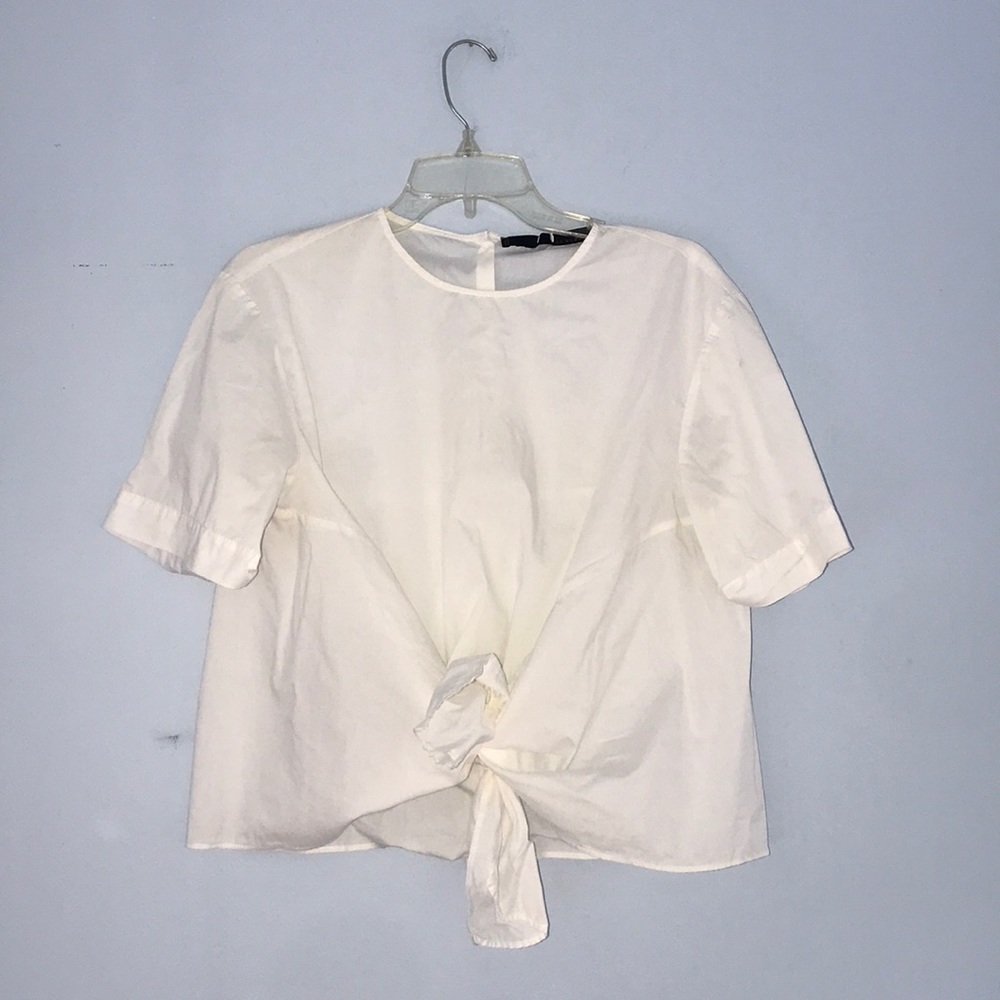 White Zara blouse, size M